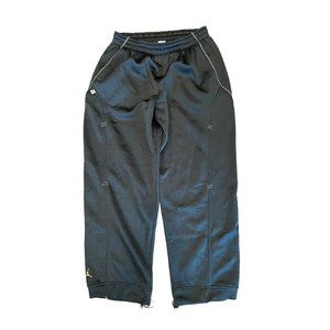 Air Jordan Black Gold Thermal Sweatpants Joggers Pants Polyester Men’s Size XL